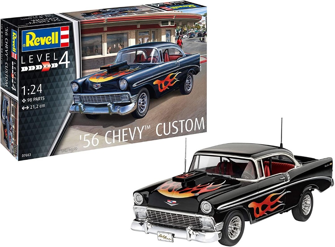 1956 Chevy Custom 1/24 kit