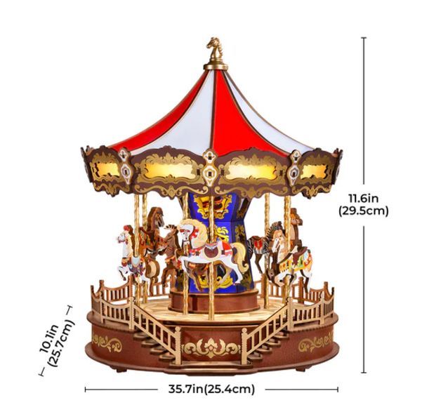 Rolife Classic Carousel 3D Wooden Puzzle