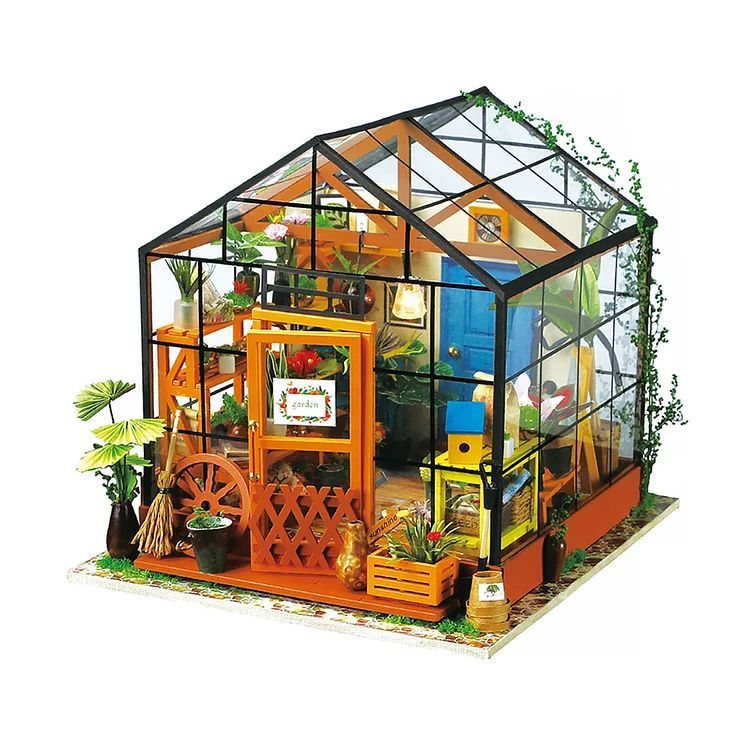 Rolife Cathy\'s Flower House DIY Miniature House