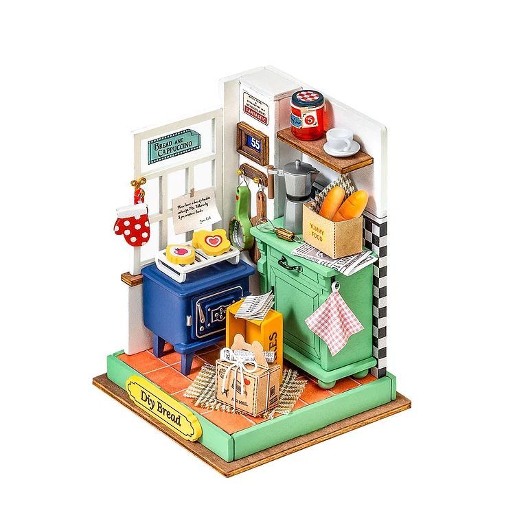 Rolife Afternoon Baking Time DIY Miniature House