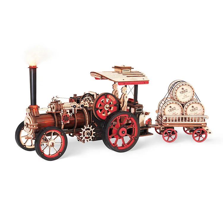 ROKR Steam Engine 3D Wooden Puzzle