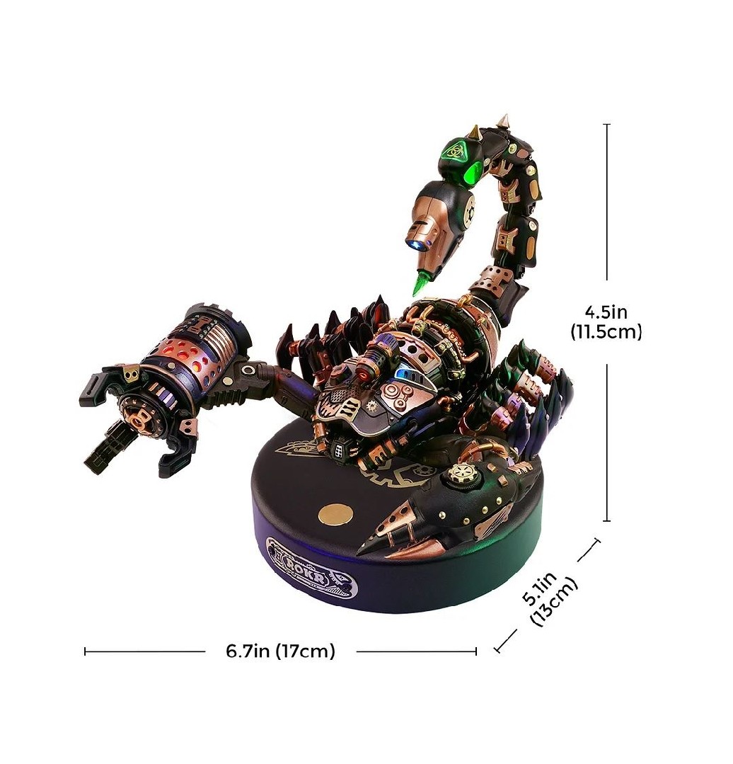 ROKR Emperor Scorpion Model DIY 3D Puzzle