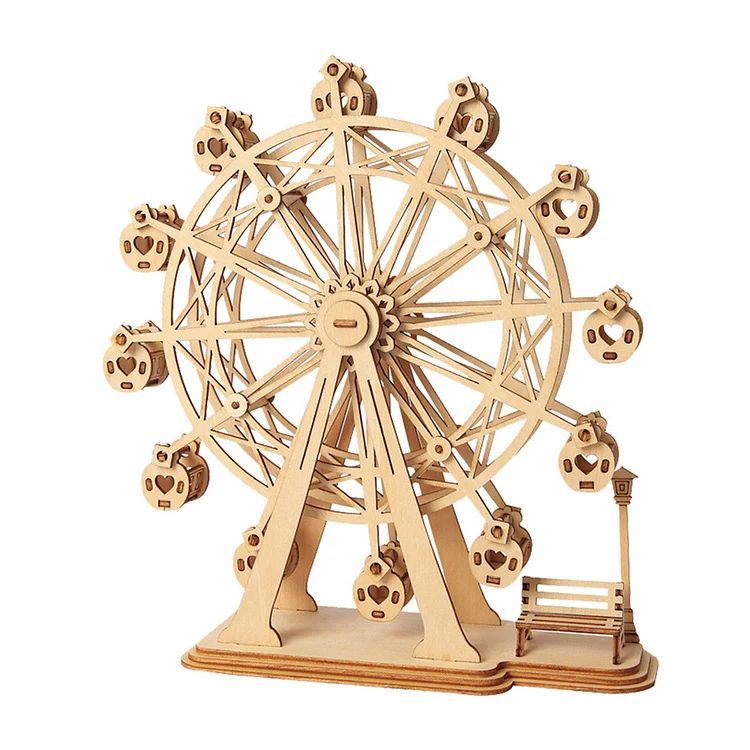 Classic Ferris Wheel 3D Wooden Puzzle