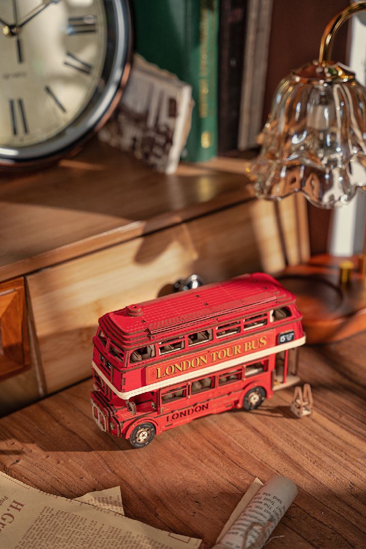 Rolife London Tour Bus 3D Wooden Puzzle