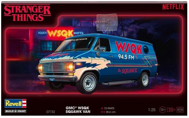1985 CHEVROLET SQUAWK VAN: STRANGER THINGS 1/24