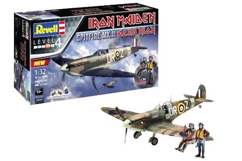 RVG5688 SPITFIRE MK.II ACES HIGH - IRON MAIDEN (1/32)