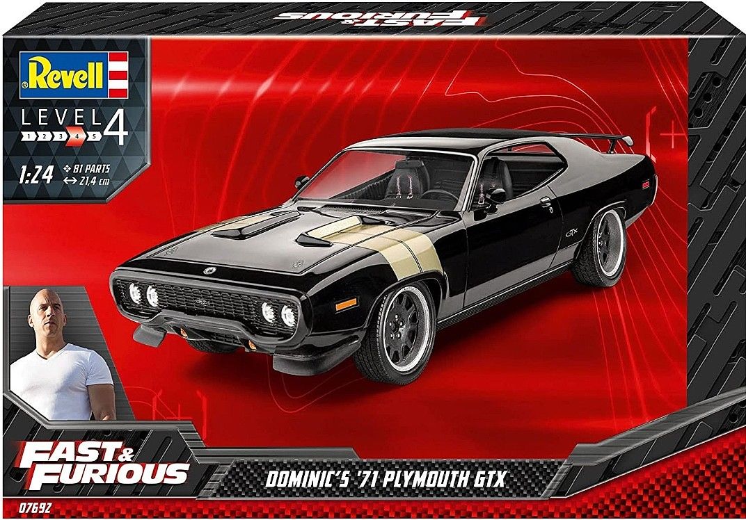 RVG7692 Dominic\'s 1971 Plymouth GTX Fast & Furious