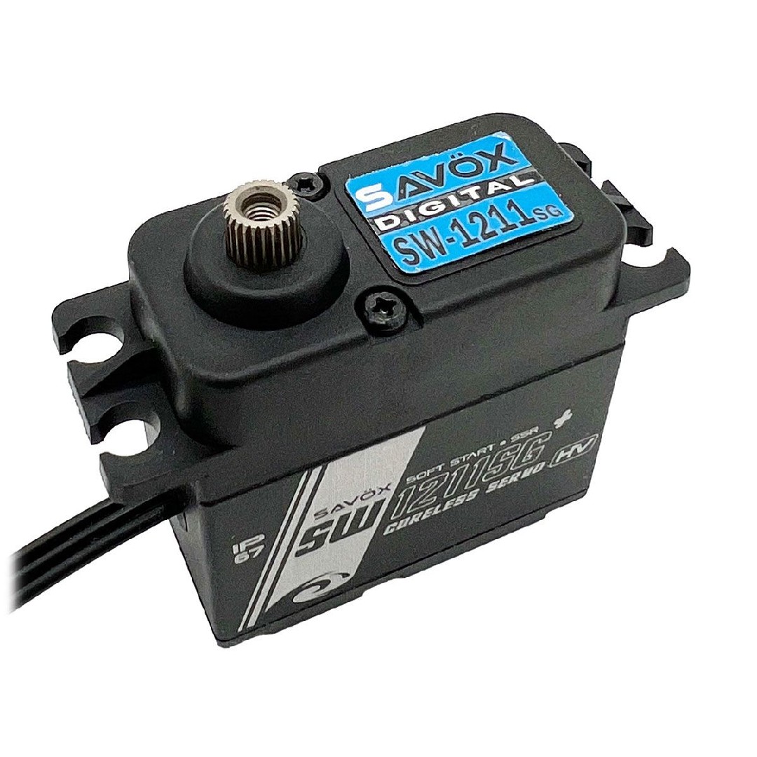 Waterproof High Voltage Digital Servo 0.08sec / 416.6oz @ 8.4V -