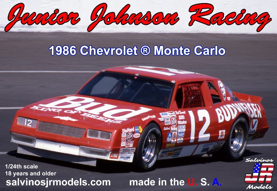 Salvinos JR 1/24 Junior Johnson 1986 Monte Carlo Neil Bonnet