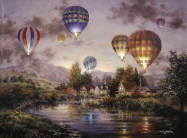 SUN10110 Sunsout Balloon Glow 6000 Piece Jigsaw Puzzle