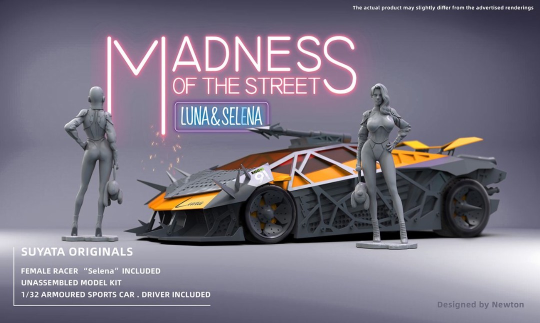 SUY MS-001 MADNESS OF THE STREETS LUNA & SELENA (1/32)