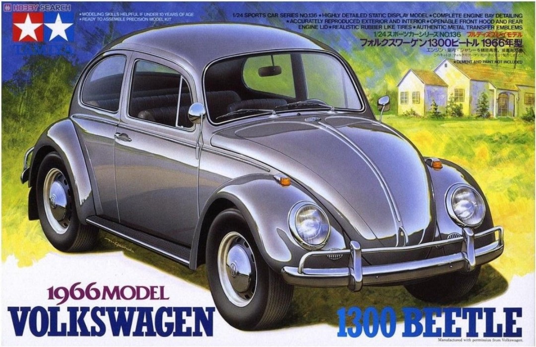 Tamiya 24136 1/24 Volkswagen 1300 Beetle \'66