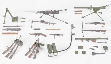 Tamiya 35121 US INFANTRY WEAPONS SET (1/35)