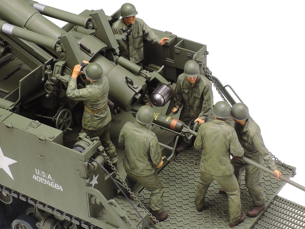 1/35 U.S. Self-Propelled 155mm Gun M40 Plastic Model Kit 1/35