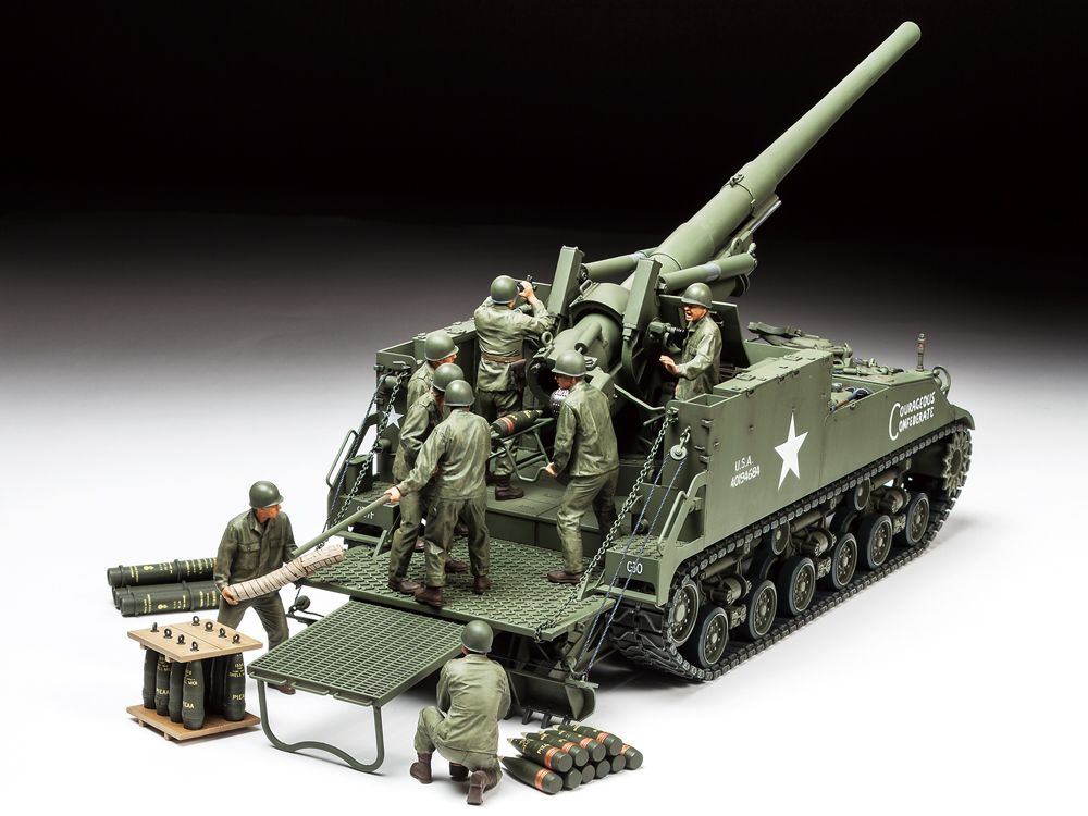 1/35 U.S. Self-Propelled 155mm Gun M40 Plastic Model Kit 1/35