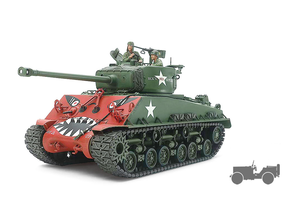 Tamiya U.S. Medium Tank M4A3E8 Sherman \"Easy Eight\" Korean War