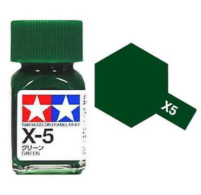 Tamiya Gloss Green Enamel 1/4 oz Bottle