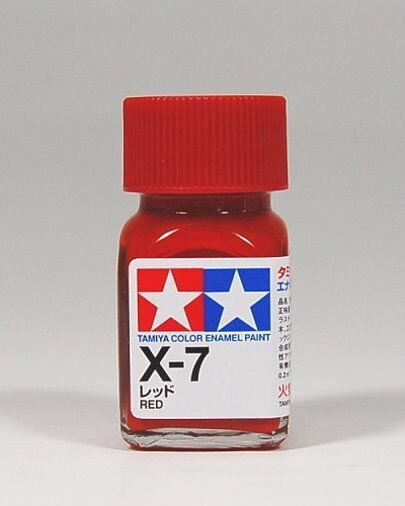 Tamiya Gloss Red Enamel 1/4 oz Bottle