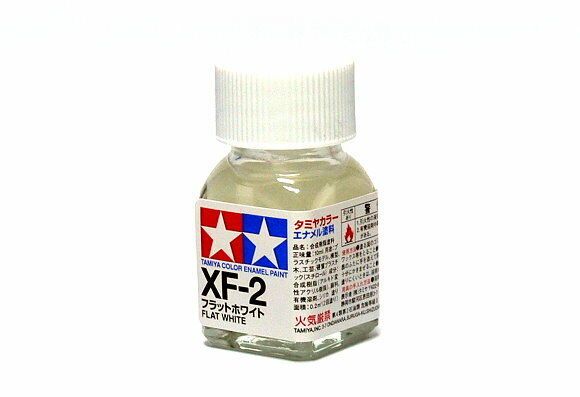 Tamiya Flat White Enamel 1/4 oz Bottle