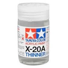 Tamiya 81040 X20AEL Acrylic Thinner (250ml)