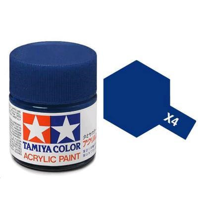 Tamiya X04 GLOSS-BLUE Acrylic (10ml)