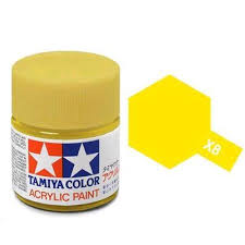 Tamiya X08 LEMON YELLOW Acrylic (10ml)
