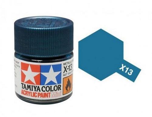 Tamiya X13 GLOSS-METALIC BLUE Acrylic (10ml)
