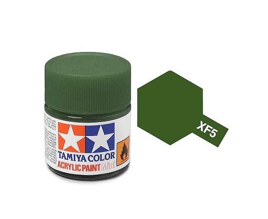 Tamiya XF05 FLAT-GREEN Acrylic (10ml)