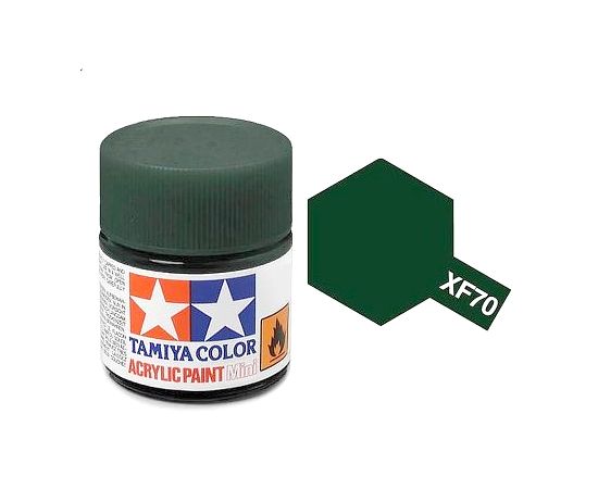 Tamiya XF70 FLAT-DARK GREEN 2(IJN) Acrylic (10ml)