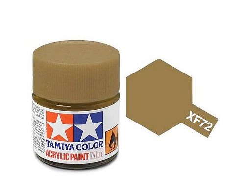 Tamiya XF72 FLAT-BROWN(JGSDF) Acrylic (10ml)