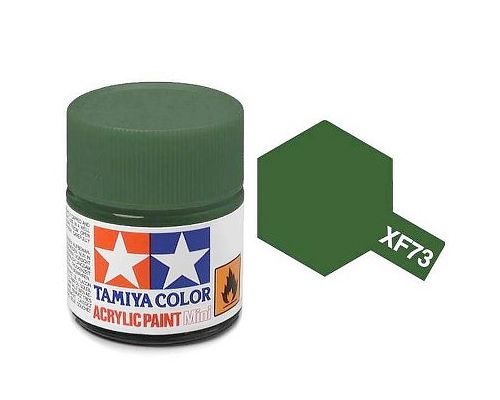 Tamiya XF73 FLAT-DARK GREEN(JGSDF) Acrylic (10ml)