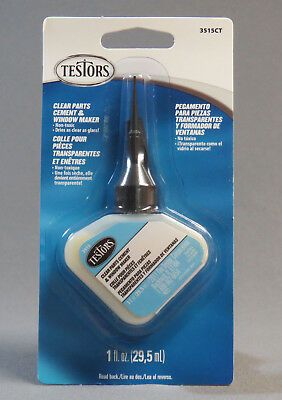 TES3515 CLEAR CEMENT W/NEEDLE APPLICATOR (CARD)