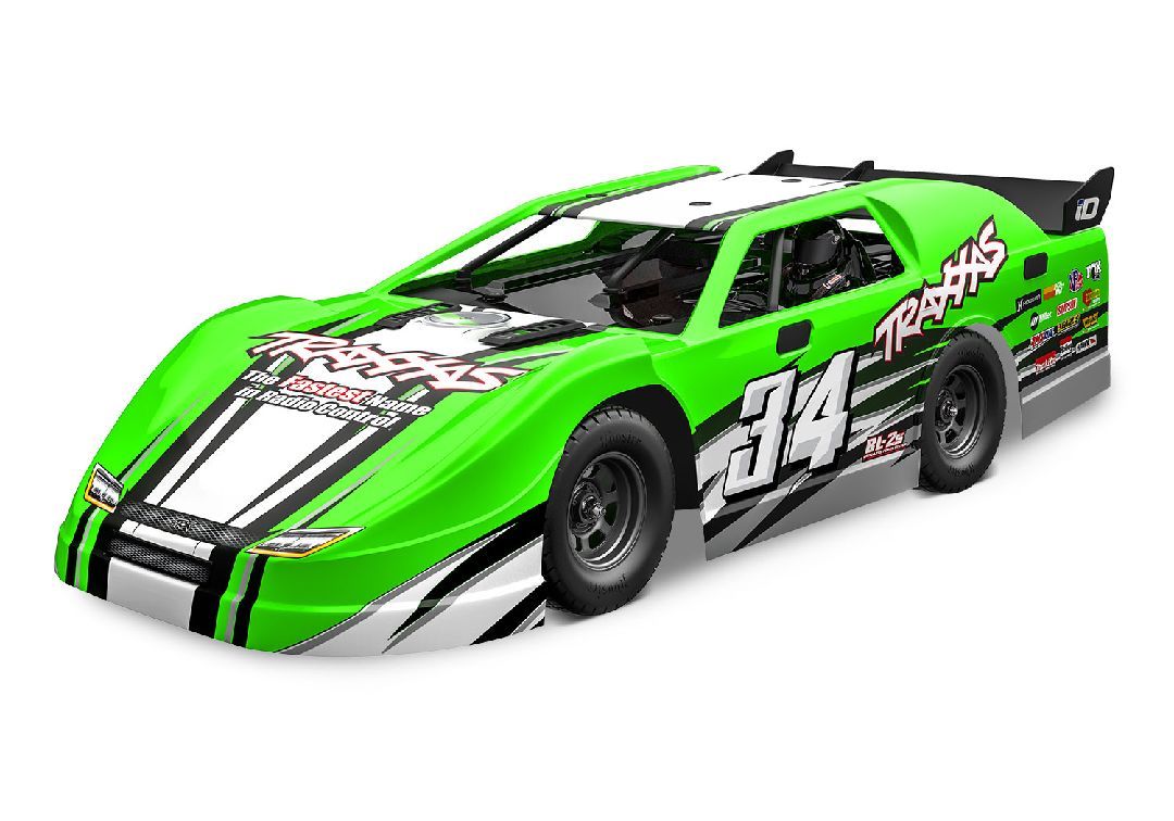 Traxxas 1/10 Slash Late Model BL-2S 2wd Kit - GREEN