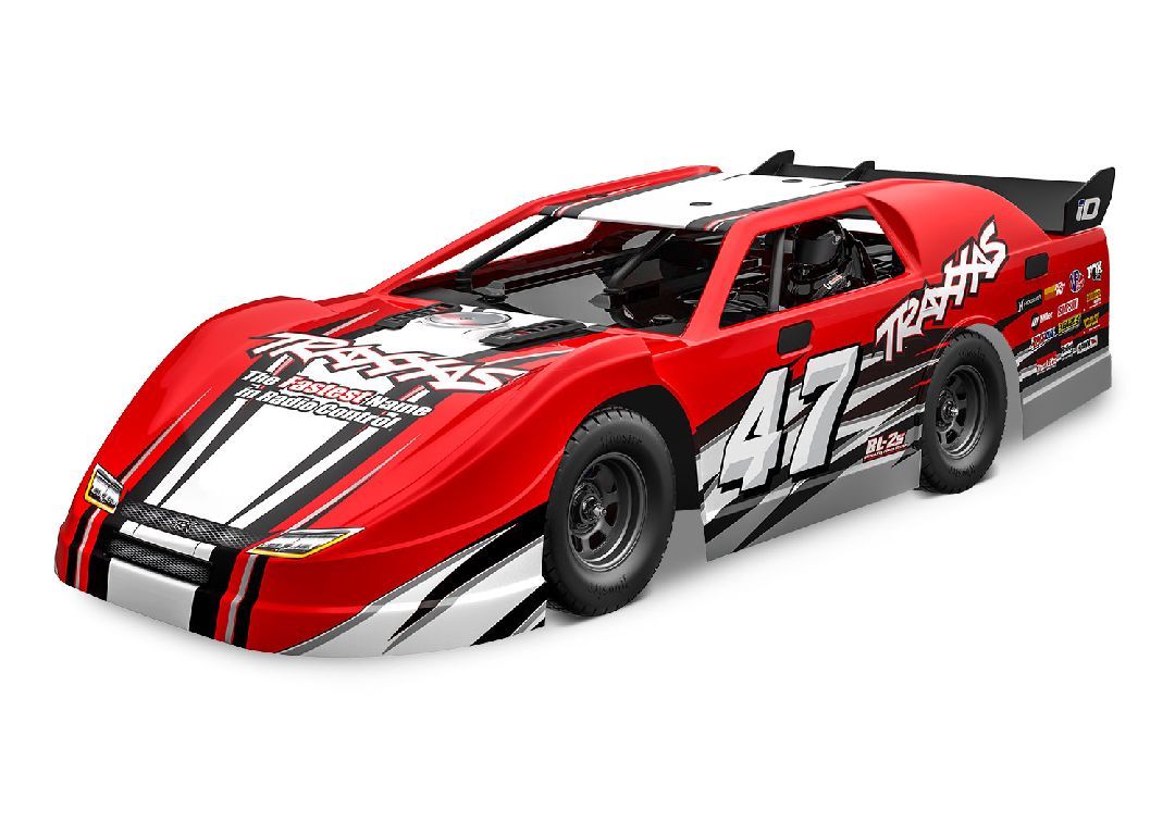 Traxxas 1/10 Slash Late Model BL-2S 2wd Kit - RED