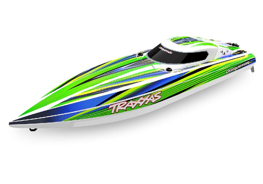 Traxxas Disruptor High-Performance Boat, 4S VXL - GREEN