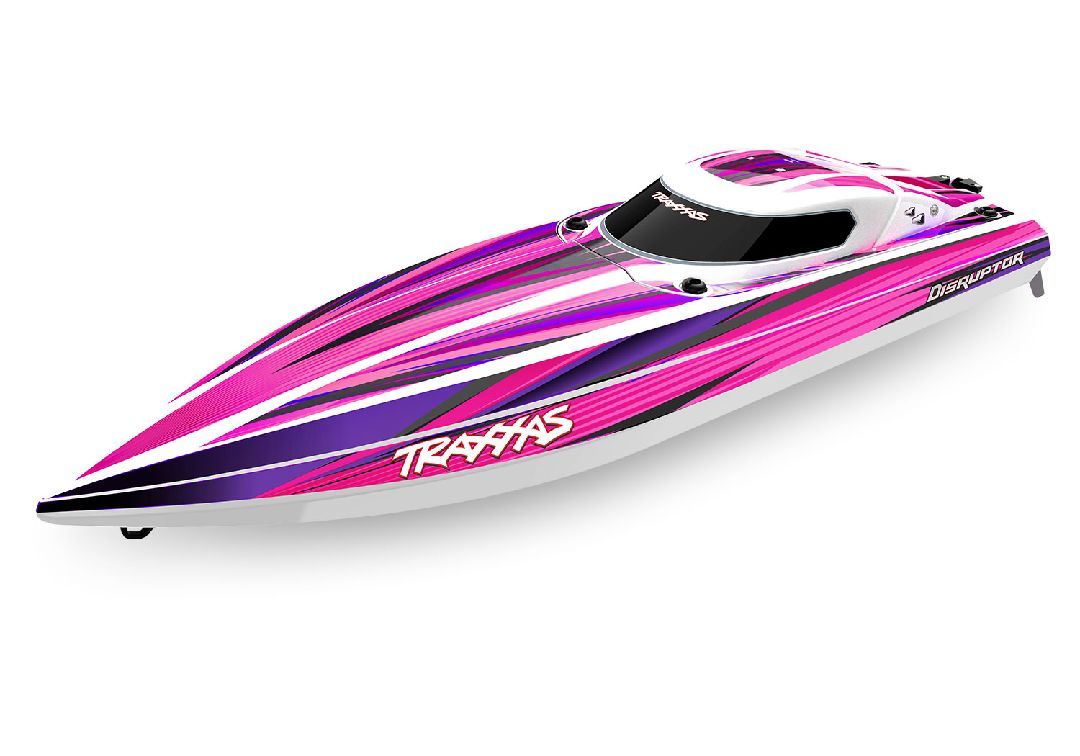 Traxxas Disruptor High-Performance Boat, 4S VXL - PINK