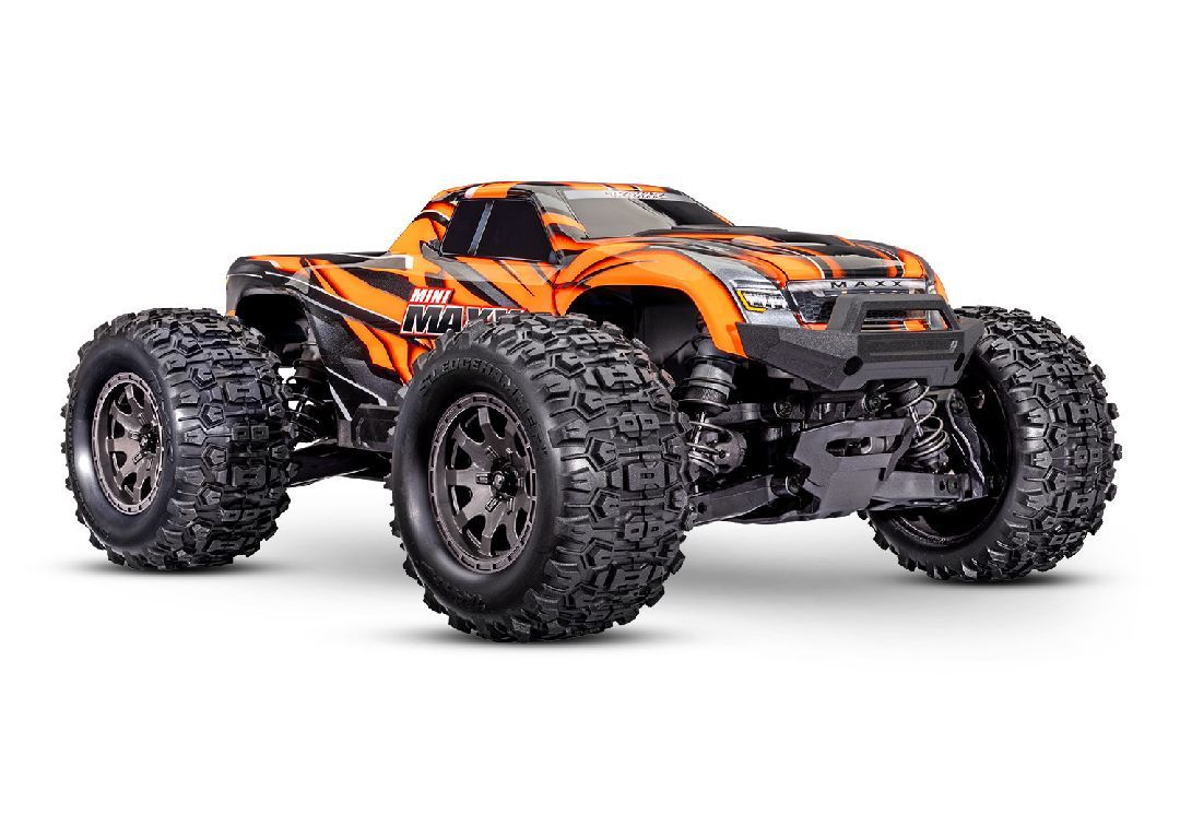 Traxxas Mini Maxx BL-2S Brushless Monster Truck- Orange