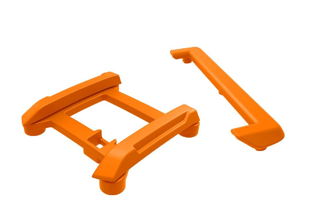 Traxxas Skid plate (roof)(orange)(for #10711 body)