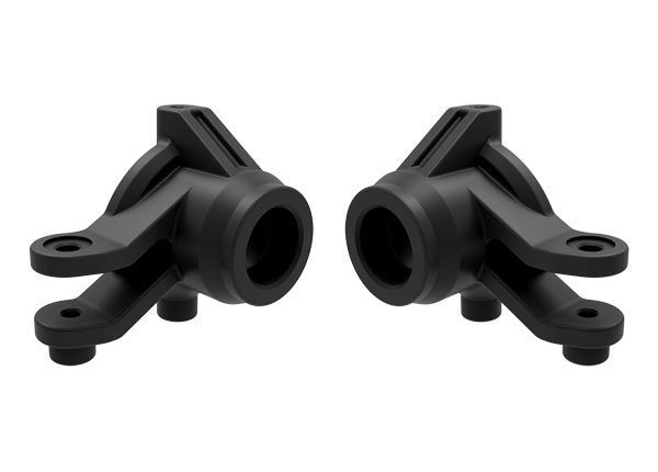 Traxxas Steering blocks (c-hubs), left & right (black)