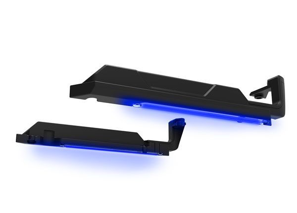 Traxxas LED light set, blue, complete (underbody) (Mini Maxx)