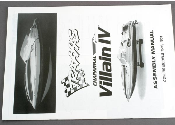 Traxxas Assembly Manual, Villain IV