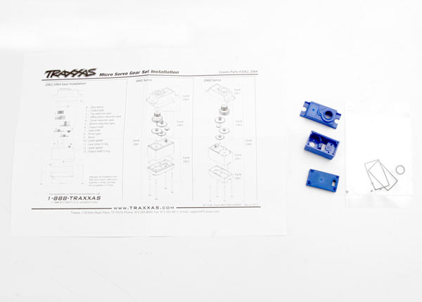 Traxxas Servo-Case/Gaskets