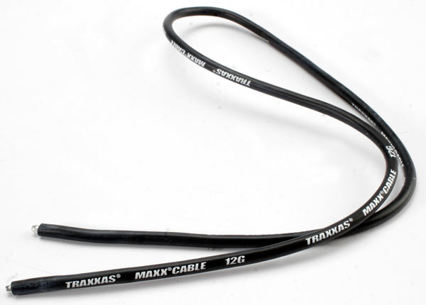 Traxxas Wire, 12-Gauge, Silicone (Maxx Cable) (650mm Or 26 Inche