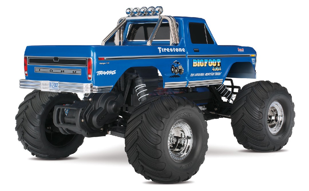 Traxxas 1/10 BIGFOOT No. 1 BL-2S HD Clipless - Blue