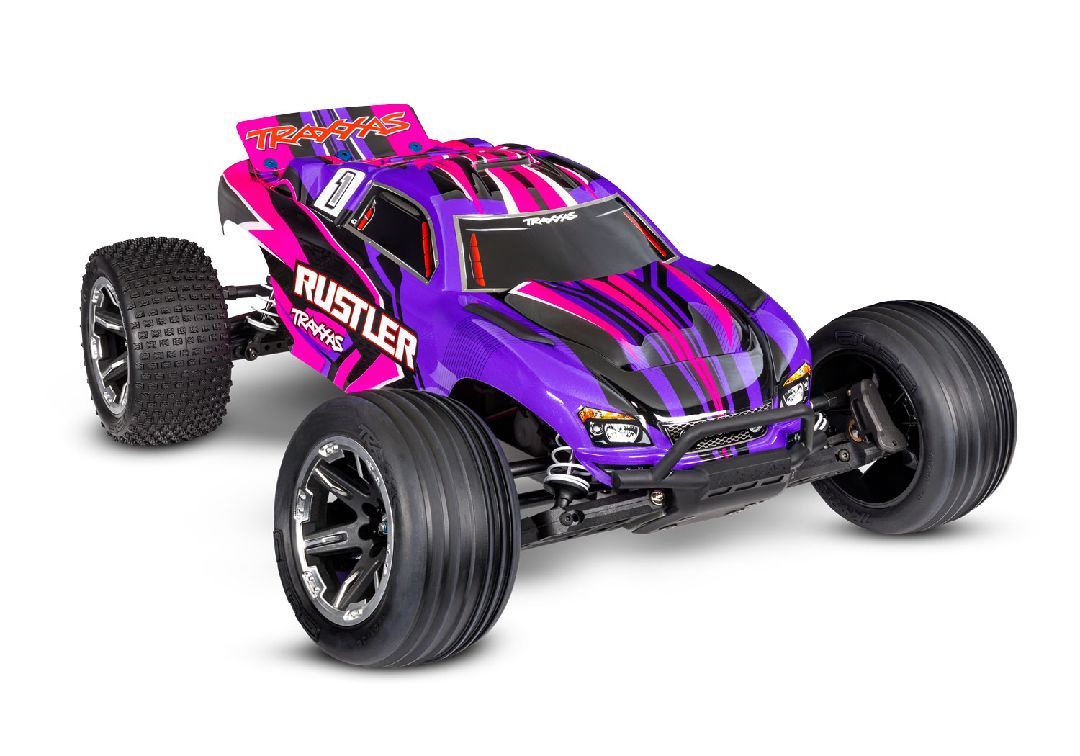 Traxxas Rustler 1/10 Stadium Extreme Heavy Duty Truck - Pink