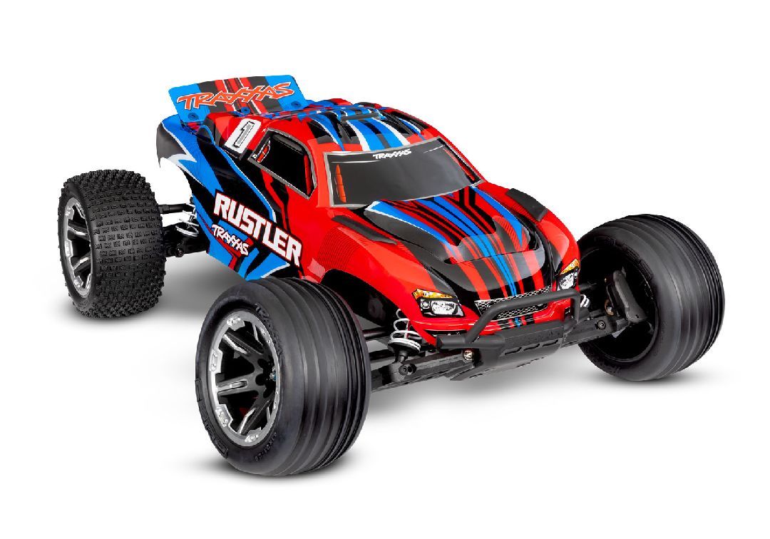 Traxxas Rustler 1/10 Stadium Extreme Heavy Duty Truck - Red