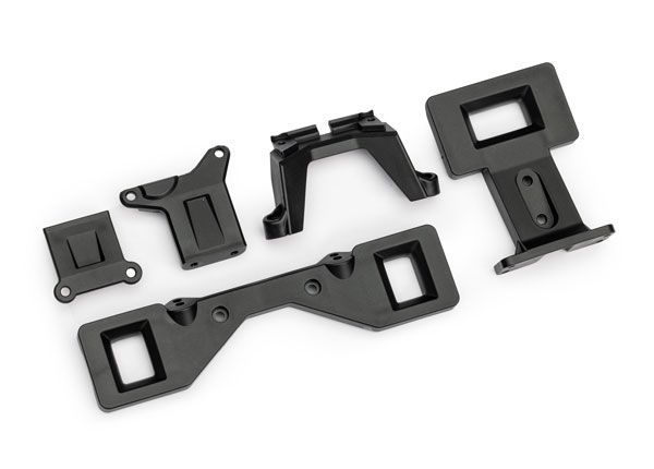 Traxxas Clipless Front/Rear Body Mount Set (Rustler)