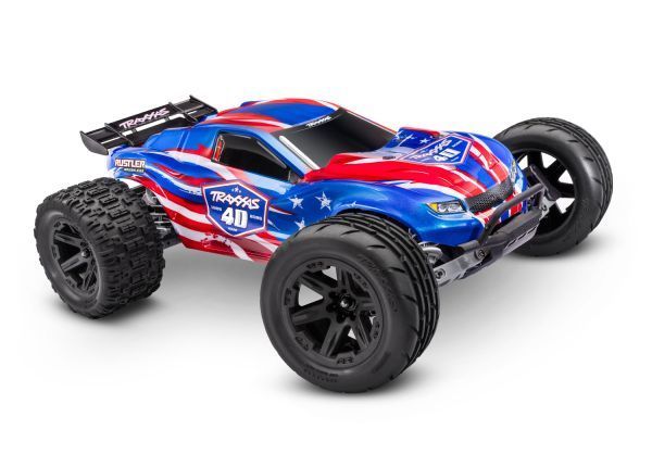 Traxxas 1/10 Rustler HD VX3 BL 2WD RTR 40TH No Battery/Charger