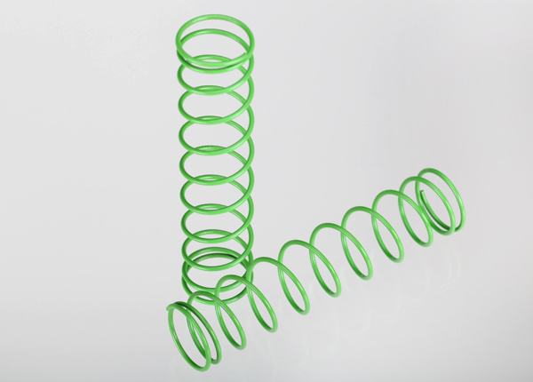 Traxxas Springs (Rear)(Green) (2)