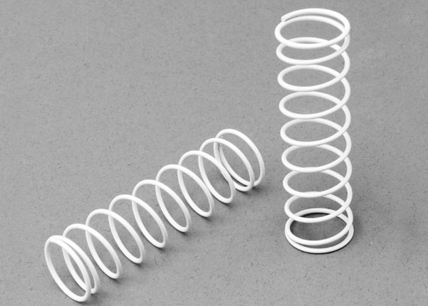 Traxxas Springs, front (white) (2)